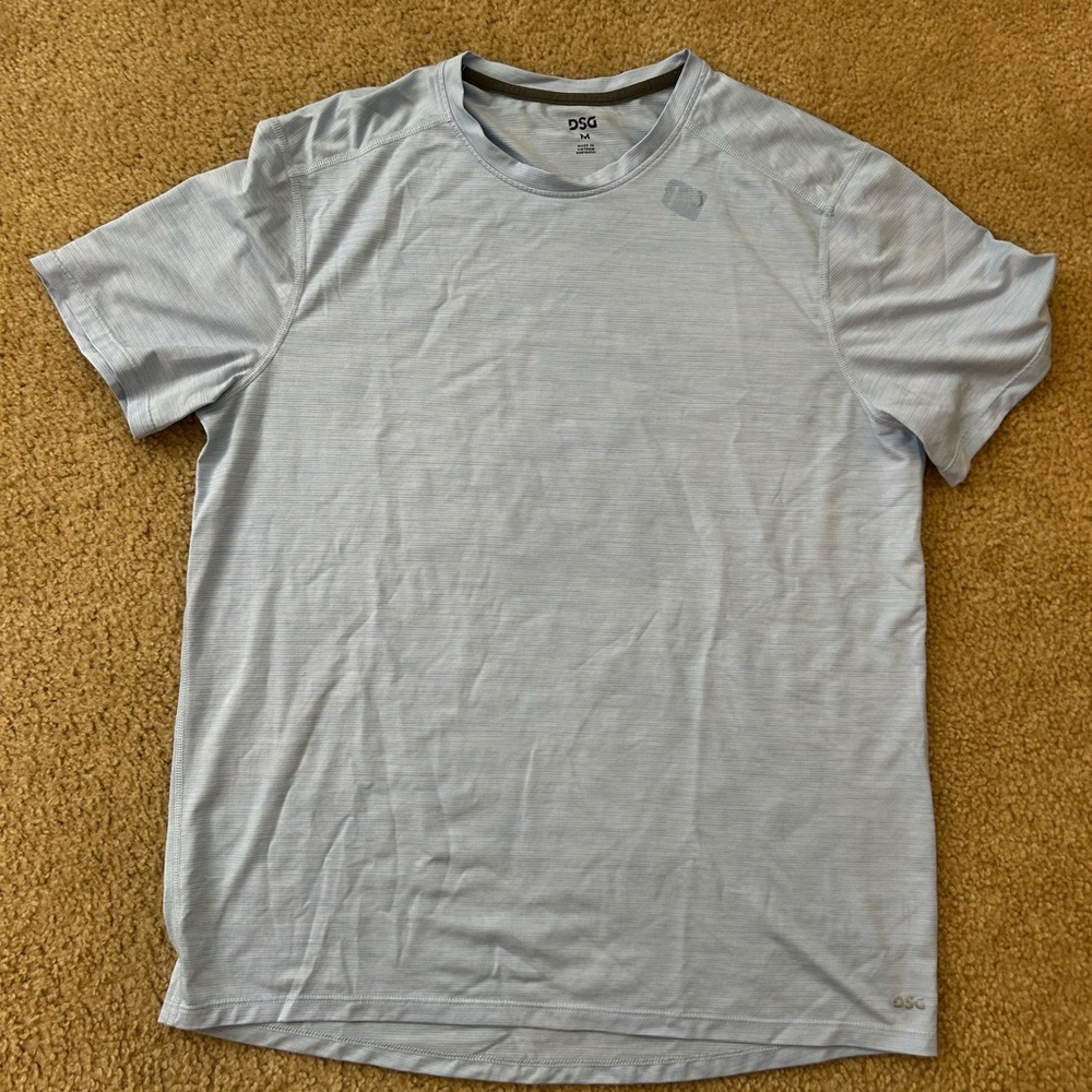 DSG Blue Short Sleeve Tee Soft Cotton Blend